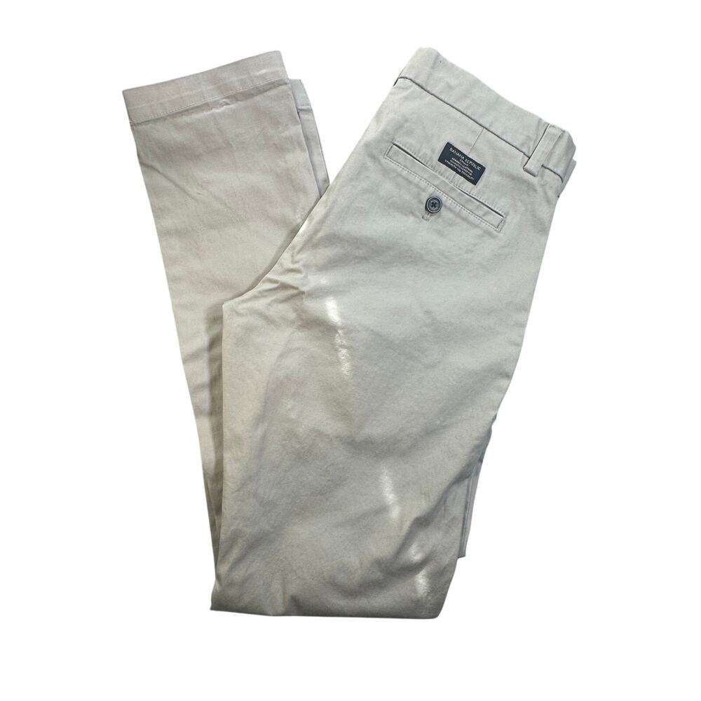 Banana Republic Fulton Skinny Chino Tan 30x32 Preppy